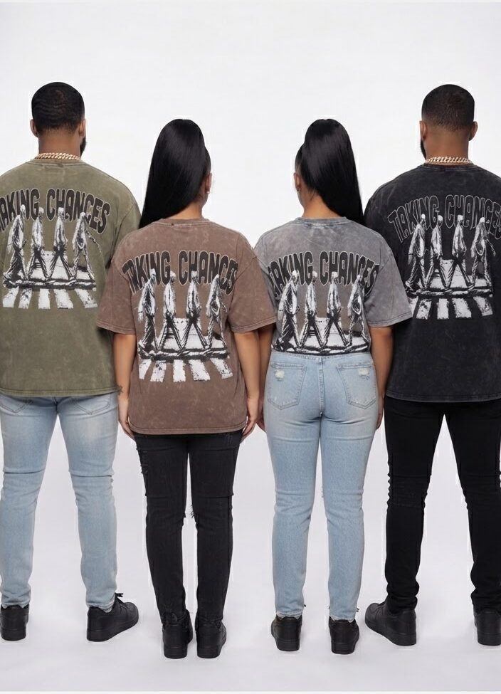 Taking Chances Washed Tee