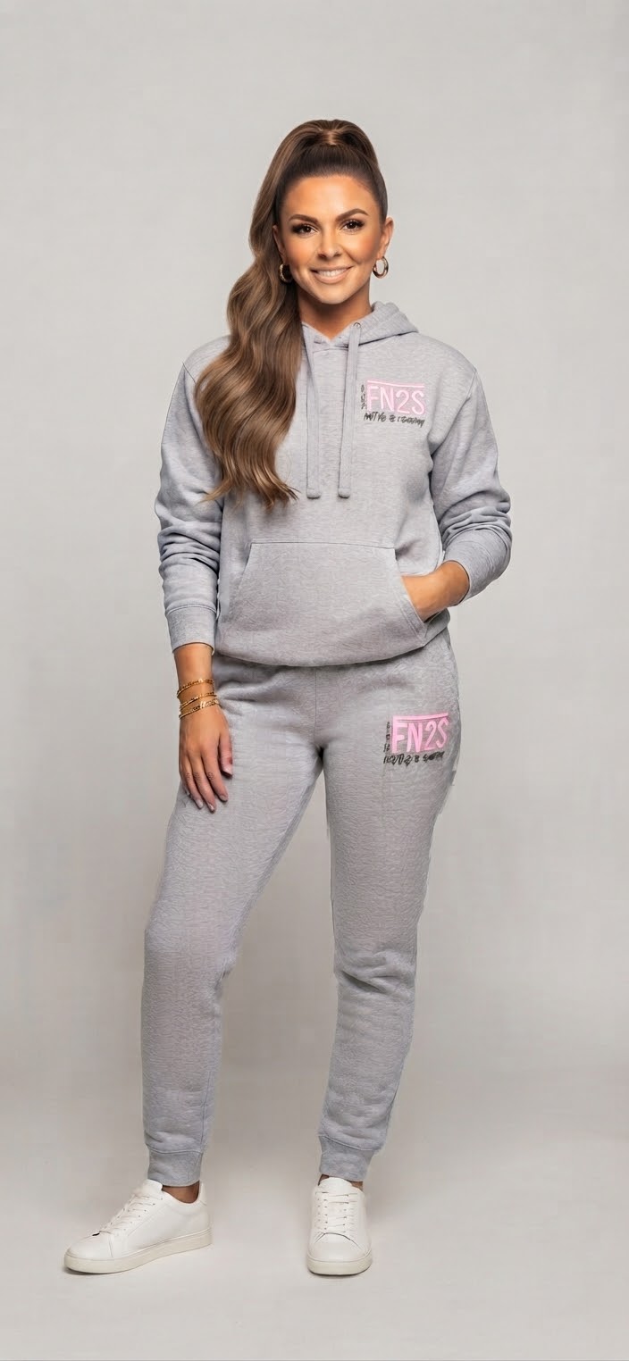 Gray + Pink Logo Set